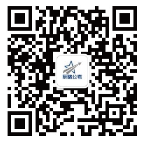 徐州辰略教育科技有限公司标识，蓝色圆形设计，现代简约风格，白色背景